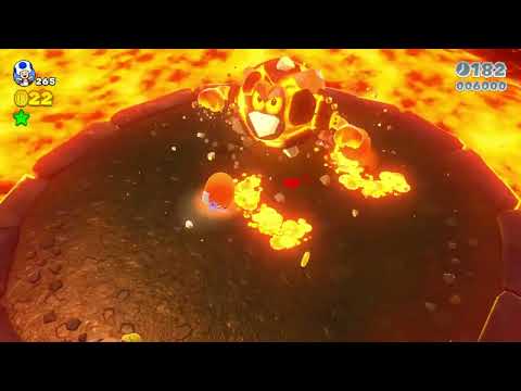 Super Mario 3D World (Switch) Itemless Speedrun 7-A Time: 34 (Former WR)