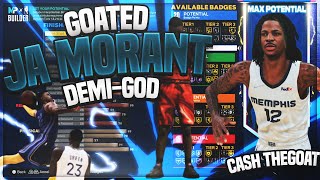 UNSTOPPABLE JA MORANT BUILD!! W/ CONTACT DUNKS & ANKLE BREAKERS!! NBA 2K23 NEXT-GEN!! (PS5)