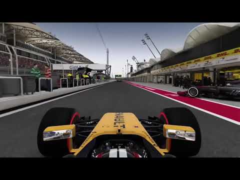 F1 2017 pitlane near miss (unsafe release)