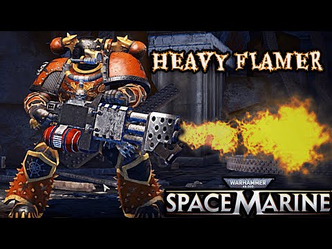 NEW WEAPON: Chaos Heavy Flamer in action! - Warhammer 40K: Space Marine Augmented (Mod)