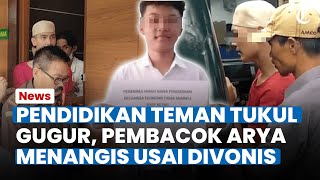Tak Lagi Bisa Jalani Pendidikan Secara Normal, Pelaku Pembacokan Siswa SMK Bogor Nangis usai Divonis