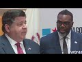 Pritzker Johnson At Odds Over Chicago S Migrant Plan As Shelter Evictions Loom