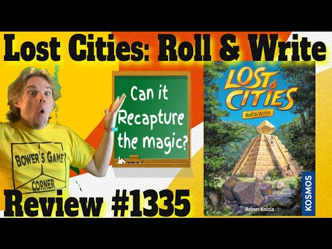 Lost Cities: Roll & Write Review - Bower's Game Corner #1335