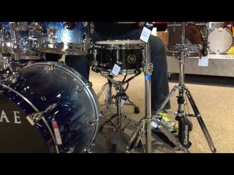 Sakae Maple Effect Snare 12in X 6in in Transparent Black at The Drum Shop, Tulsa, OK.