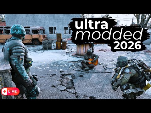 New GUNS, A-LIFE Mods, Photorealistic Visuals & More! - STALKER 2 Ultra Modded Custom HUD