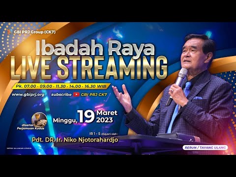 DOA PUJIAN & PENYEMBAHAN BERSAMA DLM UNITY SIANG & MALAM - Pdt. DR. Ir. Niko N - Online 19 Maret '23
