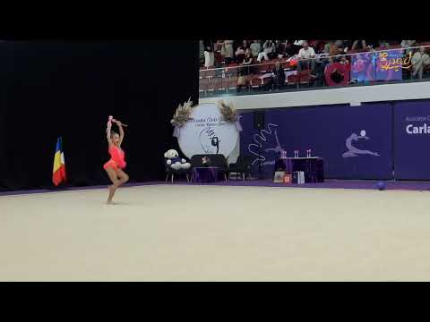 Groza Laura ROU ACS Alexandra Pavel PREJUNIORS Clubs 💜✨ Carla’s Rhythmic Cup  1st Edition ✨💜
