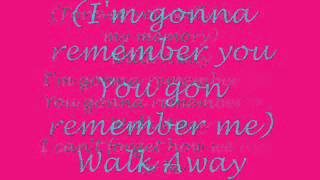 Paula Deanda Ft The Dey- Walkaway Lyrics