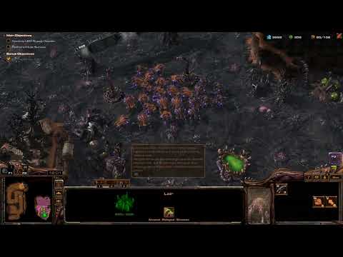 StarCraft 2 Custom Campaign The Swarms Control Mission 2 Supply Sabotage