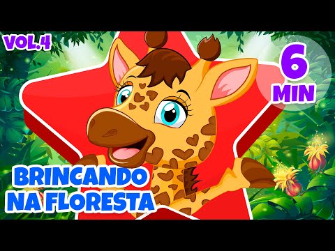 Brincando na Floresta com a Giramille Vol. 4 - Giramille 6 min | Desenho Animado Musical