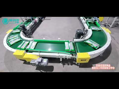 Secondary packaging machine with Robotic palletizing