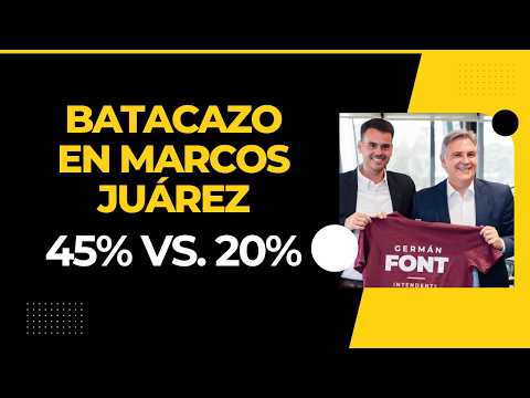 El peronismo vuelve a ganar en Marcos Juárez: ¿qué significa para Llaryora?