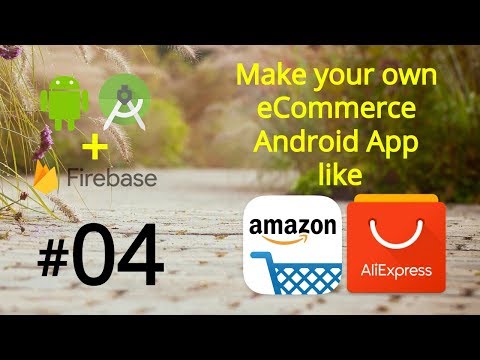 Make an App like Amazon Ali Express Android Studio Tutorial 04 Design Login Activity