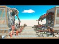 King Scourge Vs King T Rex Animal Revolt Battle Simulator