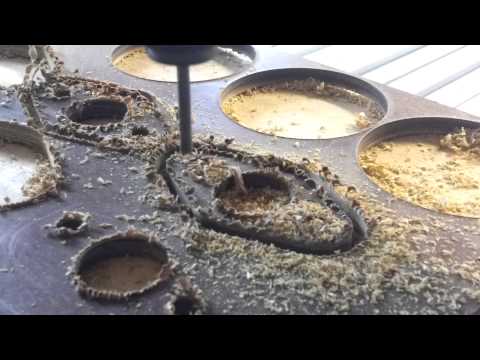 CNC-Concept Basic 1500 Pertinax fräsen