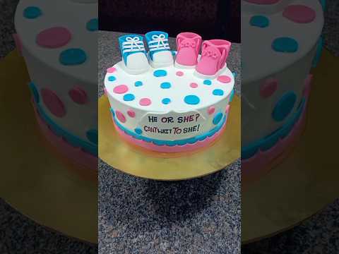 baby shower cake decoration #shorts #youtubeshorts #cake