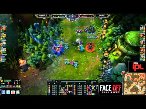 Curse vs Dynamic - Game 2 - IPL Face Off Qualifier - League of Legends