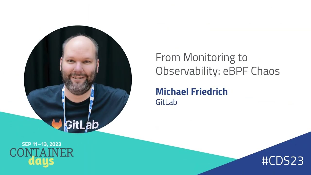 From Monitoring to Observability: eBPF Chaos - Michael Friedrich