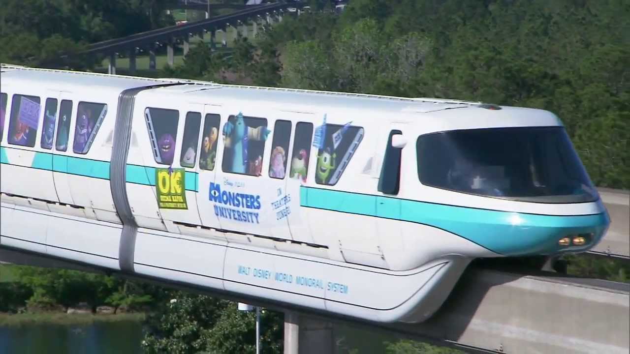 Monsters University monorail