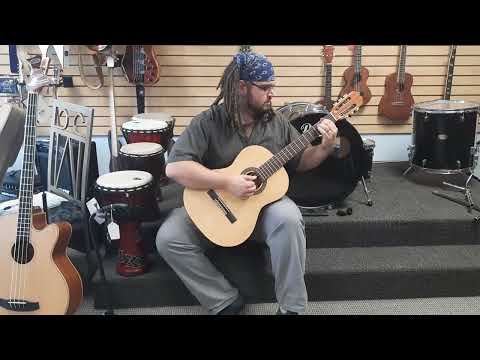 Admira Elsa Classical Guitar With Oregon Pine Top Student Series image 5