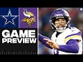 NFL Week 11: Cowboys at Vikings GAME PREVIEW | CBS Sports HQ
