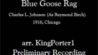 Blue Goose Rag - practice run (Frank LiVolsi, pianist)