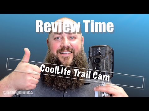 Coolife Trail Game Camera with 32GB Card, 16MP 1080P Review