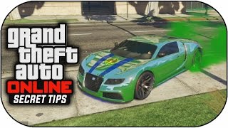 GTA 5 Online - Secret Colored Chrome Customization Paintjobs & How To Get Them ! (GTA 5 Gameplay)