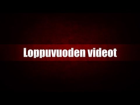 Tiedote: Loppuvuoden videot