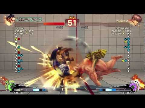 Pomu@hamu (Honda) vs. Aikizoku (Akuma), Hashimo (Dee Jay), Alucardcome (Guy) - SSFIV AE 2012 Matches