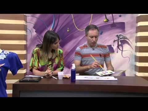 Mulher.com 08/28/2014 - Window Sticker Painting by Luis Moreira - Part 2