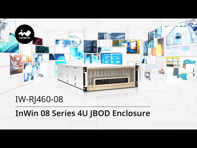 InWin 08 Series 4U JBOD Enclosure｜IW-RJ460-08