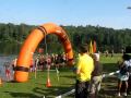 The Start Of The 2010 Xterra Sport Triathalon