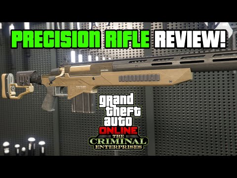 GTA 5 - NEW Weapon Testing - Precision Rifle Review (The Criminal Enterprises DLC)