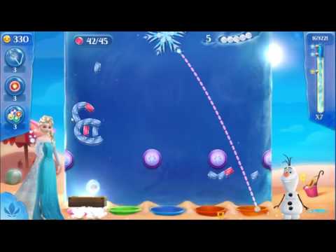 Frozen Free Fall: Icy Shot Bonus Level 85-2 ☃☃☃