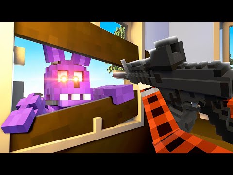 Building a Base to Stop FNAF Animatronics - Teardown Mods Gameplay