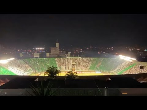 "GRACIAS HINCHADA ðŸ¥ðŸ‘ðŸ»" Barra: Los de Siempre &bull; Club: Oriente Petrolero