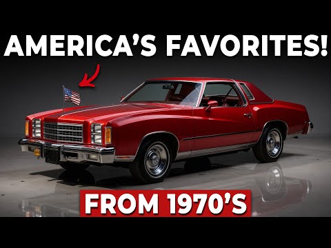 Most LOVED American Cars from the 1970's