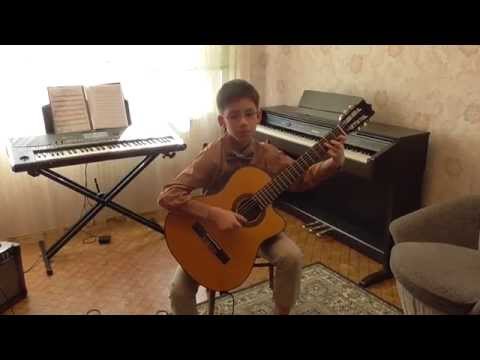 FLAMENCO SOLEARIS performed by SVYATOSLAV SHIROKOV 10yo guitar