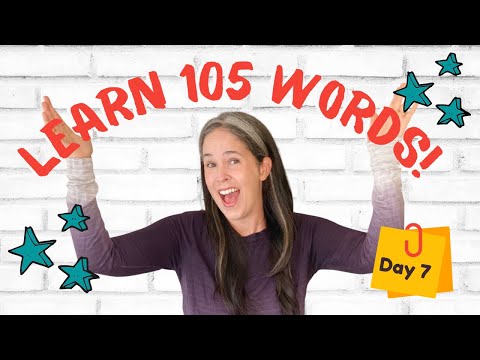 LEARN 105 ENGLISH VOCABULARY WORDS | DAY 7