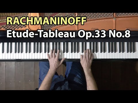 Etude Op. 33 no. 8 Piano Performance Video