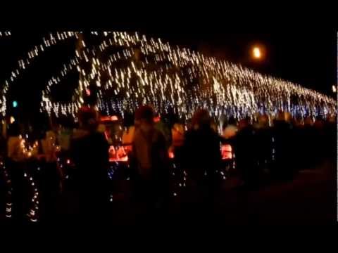 Redding Lighted Christmas Parade 2012 - Enterprise HS Marching Band - CONGRATULATIONS!
