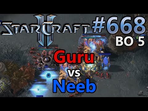 Guru (Z) vs Neeb (P) | BO5 Part 1 | HSC XVI | Starcraft 2: Replay-Cast #668 [German]
