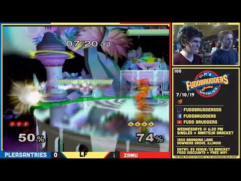 SSBM Zamu vs Pleasantries FuddBrudders 100