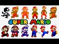 Evolution Of Mario S Sprites In Sega Nintendo ROM Hacks Fan Games In SMB1