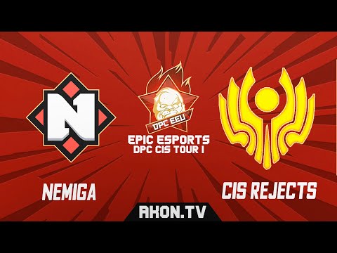 🔴DOTA 2[RU] Nemiga Gaming vs CIS Rejects [Bo3] EPIC Esports DPC CIS Tour 1, Lower Division, Table