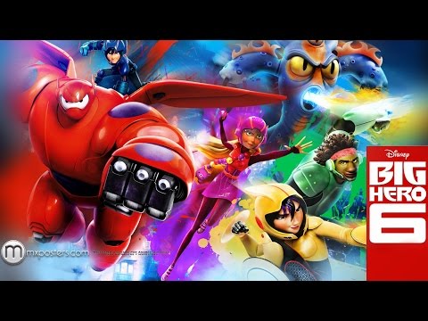 大英雄6 baymax主題曲，日語和英語歌詞。 (big hero 6 ベイマックス 主題歌 歌詞付き日本語&英語Japanese and English)