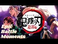 Tengen Uzui Epic Battle Scenes -  Demon Slayer Season 2 - Anime Compilation