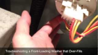 Troubleshooting an Overfill Problem in a Front-Loading Washing Machine