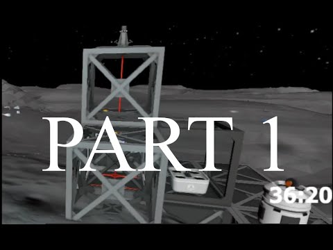 30 minute basic Airlock moon Part 1-Stationeers